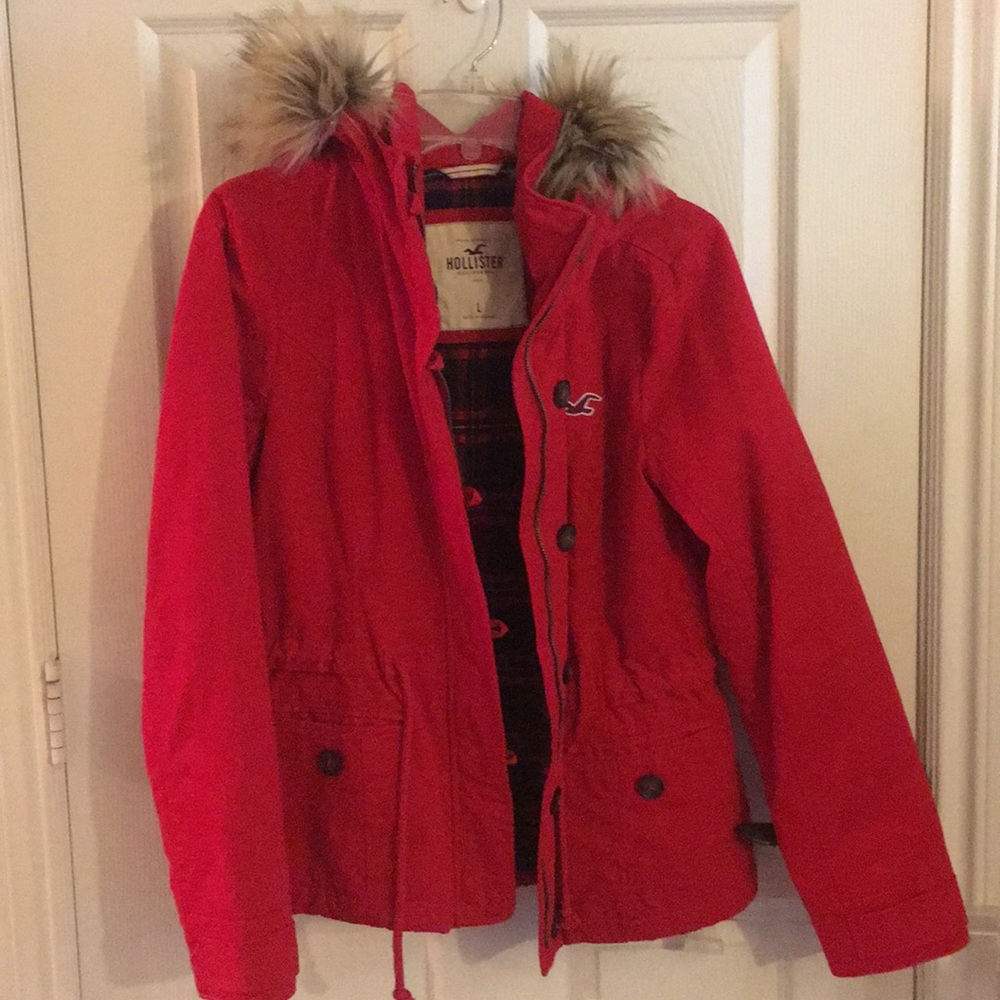 Hollister parka jacket